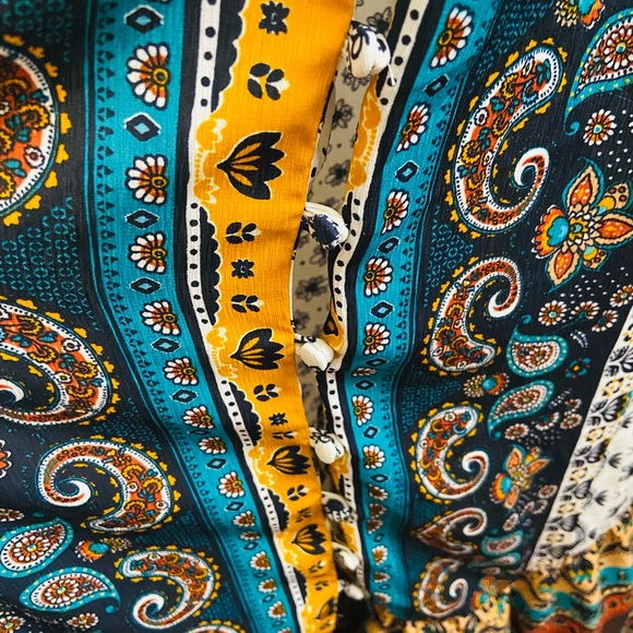 LEXI MORGAN Boho paisley maxi dress - Picture 7 of 9